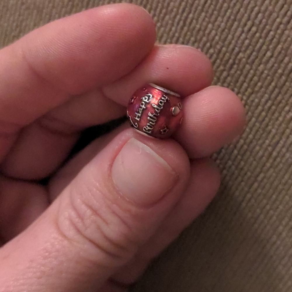 "happy birthday" Pandora charm